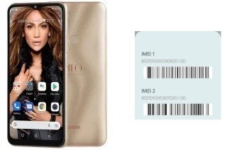 Como ver o código IMEI em Aura Pro JLO