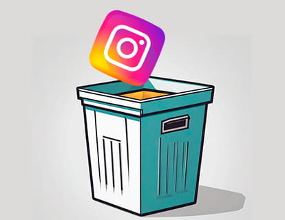 Excluir conta do Instagram