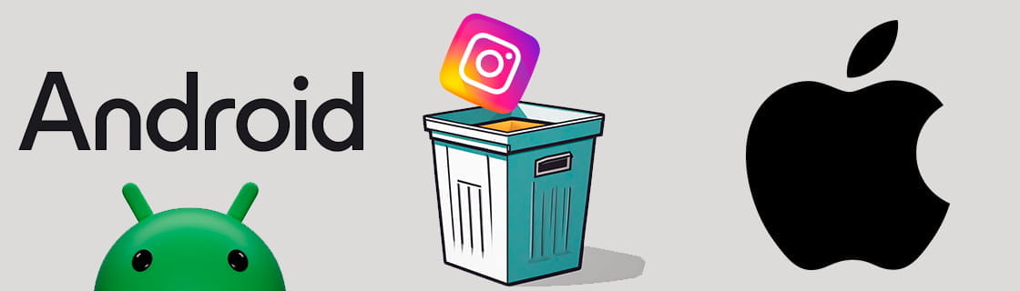 Excluir conta do Instagram