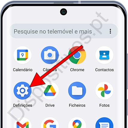 Configurações do Android