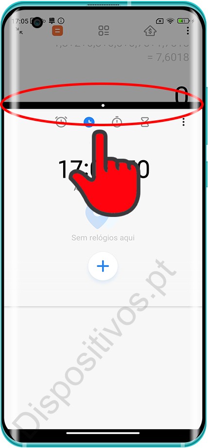 Fechar tela dividida do Xiaomi