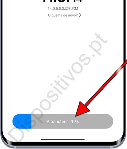 Baixar atualizações Xiaomi