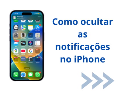 Como ocultar as notificações no iPhone