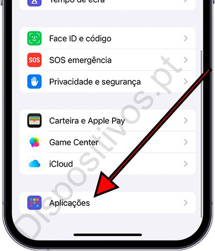 Ajustes de apps iPhone