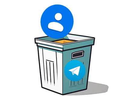 Como deletar um contato do Telegram no iPhone