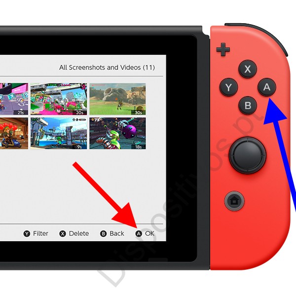 Selecionar imagem álbum Nintendo Switch