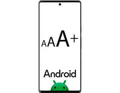 Como aumentar o tamanho do texto no Android