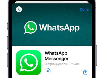 Atualize o WhatsApp no iPhone