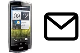 Configurar correio em Acer CloudMobile S500