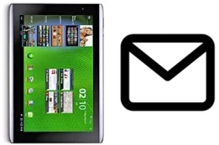 Configurar correio em Acer Iconia Tab A501