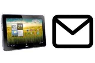 Configurar correio em Acer Iconia Tab A700