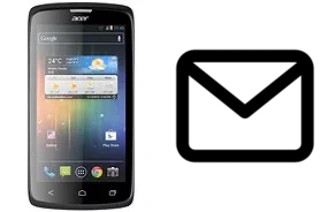 Configurar correio em Acer Liquid C1