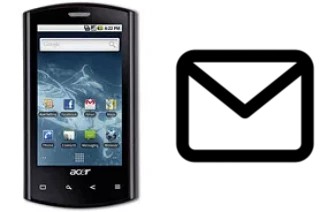 Configurar correio em Acer Liquid E