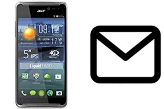 Configurar correio em Acer Liquid E600