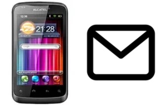 Configurar correio em alcatel OT-978