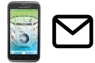 Configurar correio em alcatel OT-995