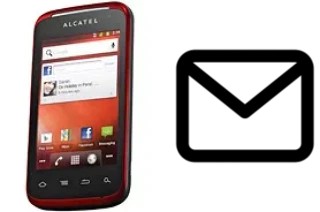 Configurar correio em alcatel OT-983