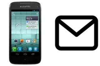 Configurar correio em alcatel OT-997