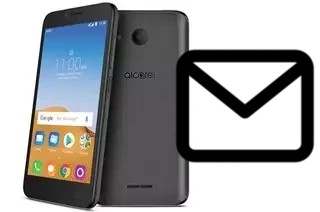 Configurar correio em Alcatel Tetra