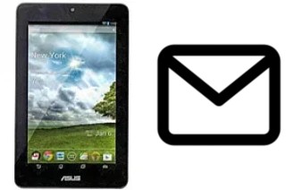 Configurar correio em Asus Memo Pad ME172V