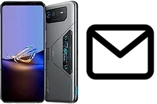 Configurar correio em Asus ROG Phone 6D Ultimate