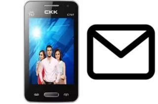 Configurar correio em CKK-mobile CKK mobile C707