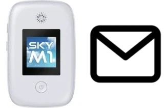 Configurar correio em Cloud Mobile Sky M1