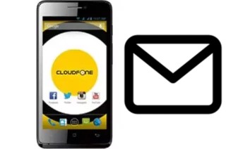 Configurar correio em CloudFone Excite 451TV