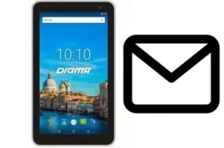 Configurar correio em Digma Optima 7017N 3G