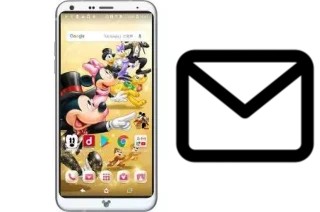 Configurar correio em Disney mobile DM-01K