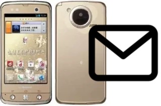 Configurar correio em DoCoMo Regza T-02D