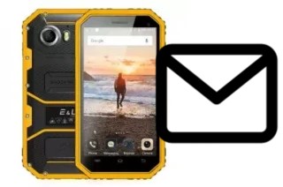 Configurar correio em Elong Mobile EL W6S