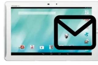 Configurar correio em Fujitsu Arrows Tab F-02F