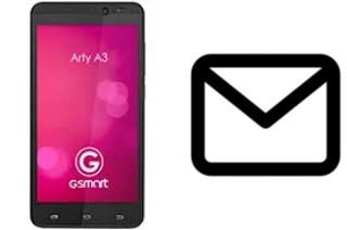 Configurar correio em Gigabyte GSmart Arty A3