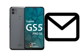 Configurar correio em Gigaset GS5 PRO SE