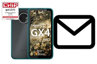 Configurar correio em Gigaset GX4 PRO