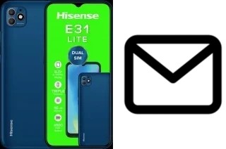 Configurar correio em HiSense E31 LITE