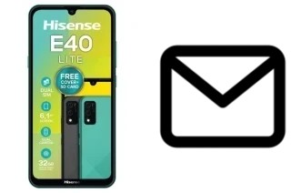 Configurar correio em HiSense E40 LITE