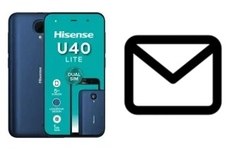 Configurar correio em HiSense U40 Lite