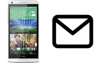 Configurar correio em HTC Desire 816G dual sim