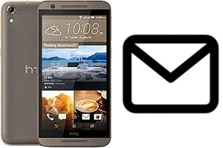 Configurar correio em HTC One E9s dual sim