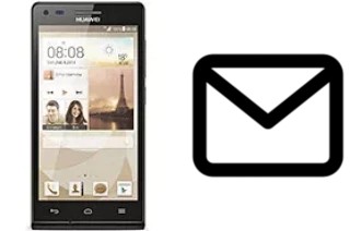 Configurar correio em Huawei Ascend P7 mini