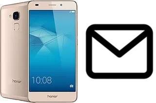 Configurar correio em Huawei Honor 5c