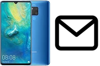 Configurar correio em Huawei Mate 20 X