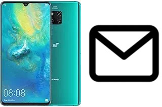 Configurar correio em Huawei Mate 20 X (5G)