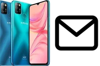 Configurar correio em Infinix Hot 10 Lite