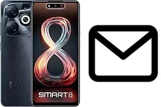 Configurar correio em Infinix Smart 8 (India)