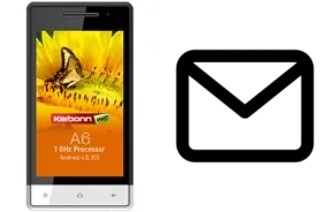 Configurar correio em Karbonn A6