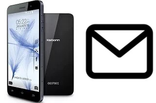 Configurar correio em Karbonn Titanium Mach Two S360