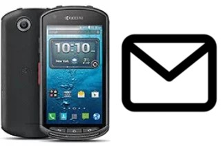 Configurar correio em Kyocera DuraForce